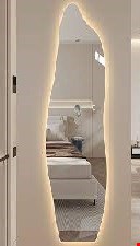 آینه قدی نوردار دفرمه بک لایت