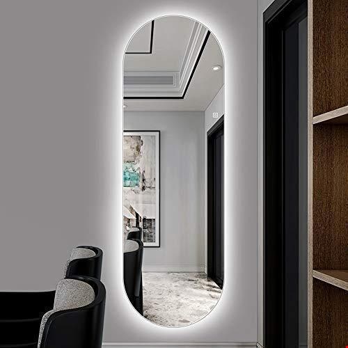 آینه قدی نوردار دو سر هلال بک لایت