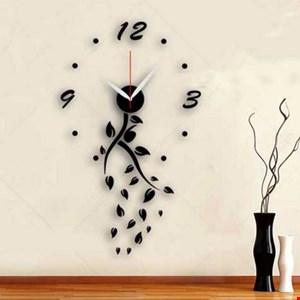 ساعت دیواری پازلی طرح برگ ریزان برند Zlish