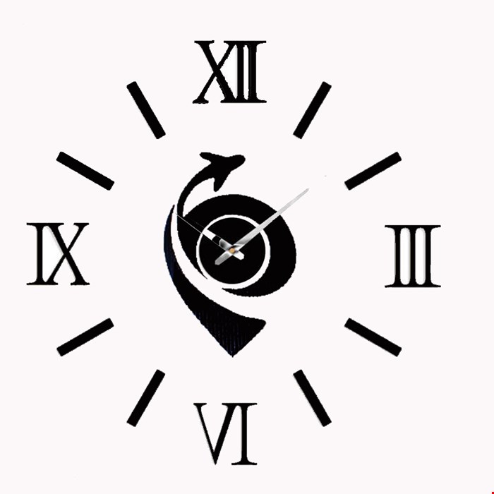 ساعت دیواری پازلی طرح آژانس هواپیمایی